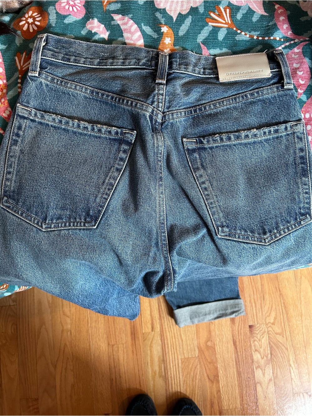 TWO pairs Citizens of Humanity jeans, like new! Style Ayla; 2 different washes. - Picture 5 of 12